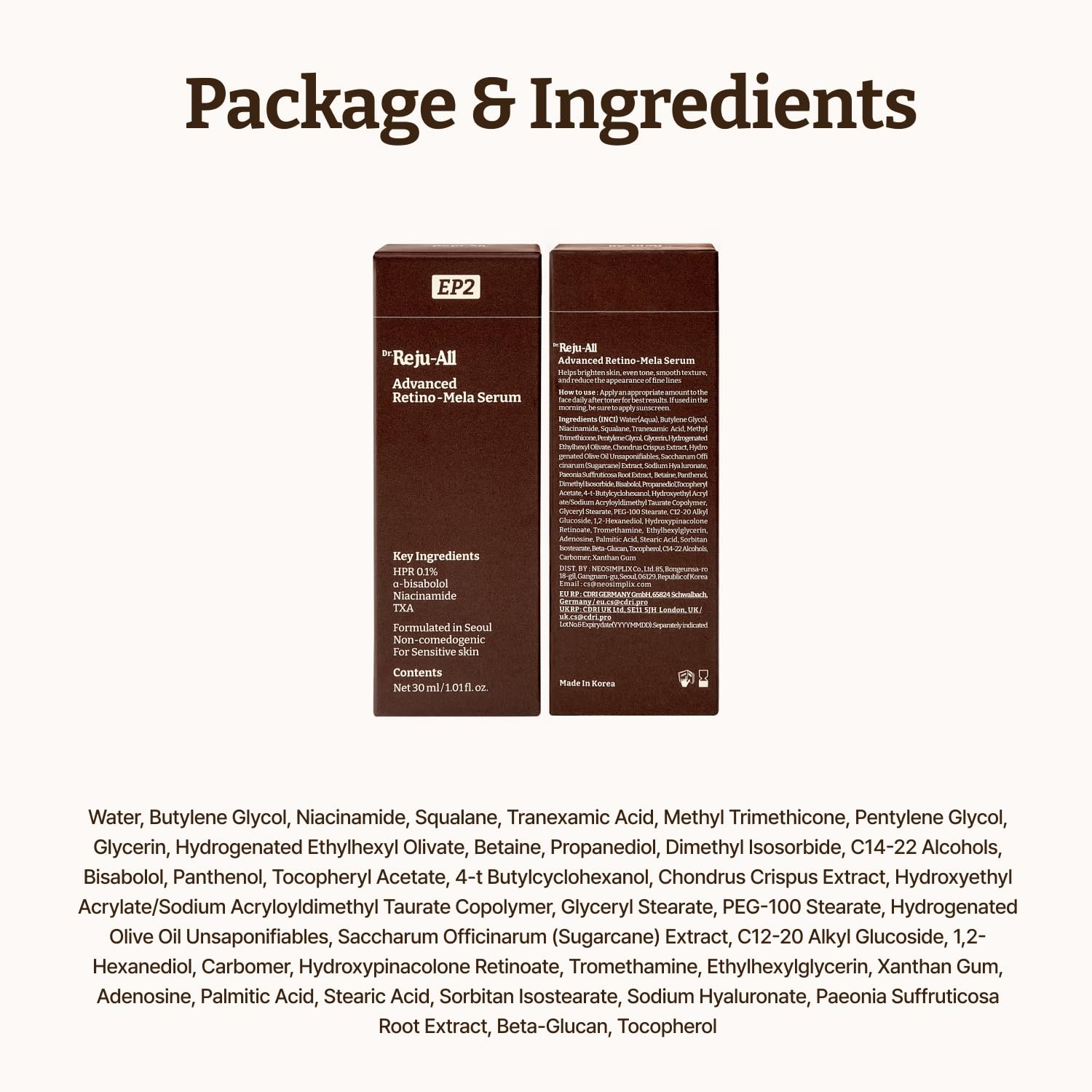 Dr.Reju-All product staged in nighttime routine setting for ease of use