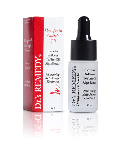 Dr.'s Remedy dropper releasing a precise drop, highlighting easy application