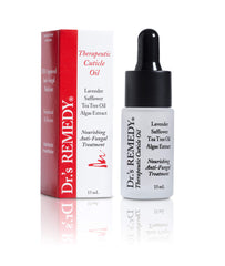 Dr.'s Remedy dropper releasing a precise drop, highlighting easy application
