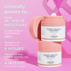 Drunk Elephant cream being applied to face to show smooth blending and absorption