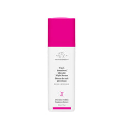 Drunk Elephant front packaging showing bottle and box, highlights clean clinical design
