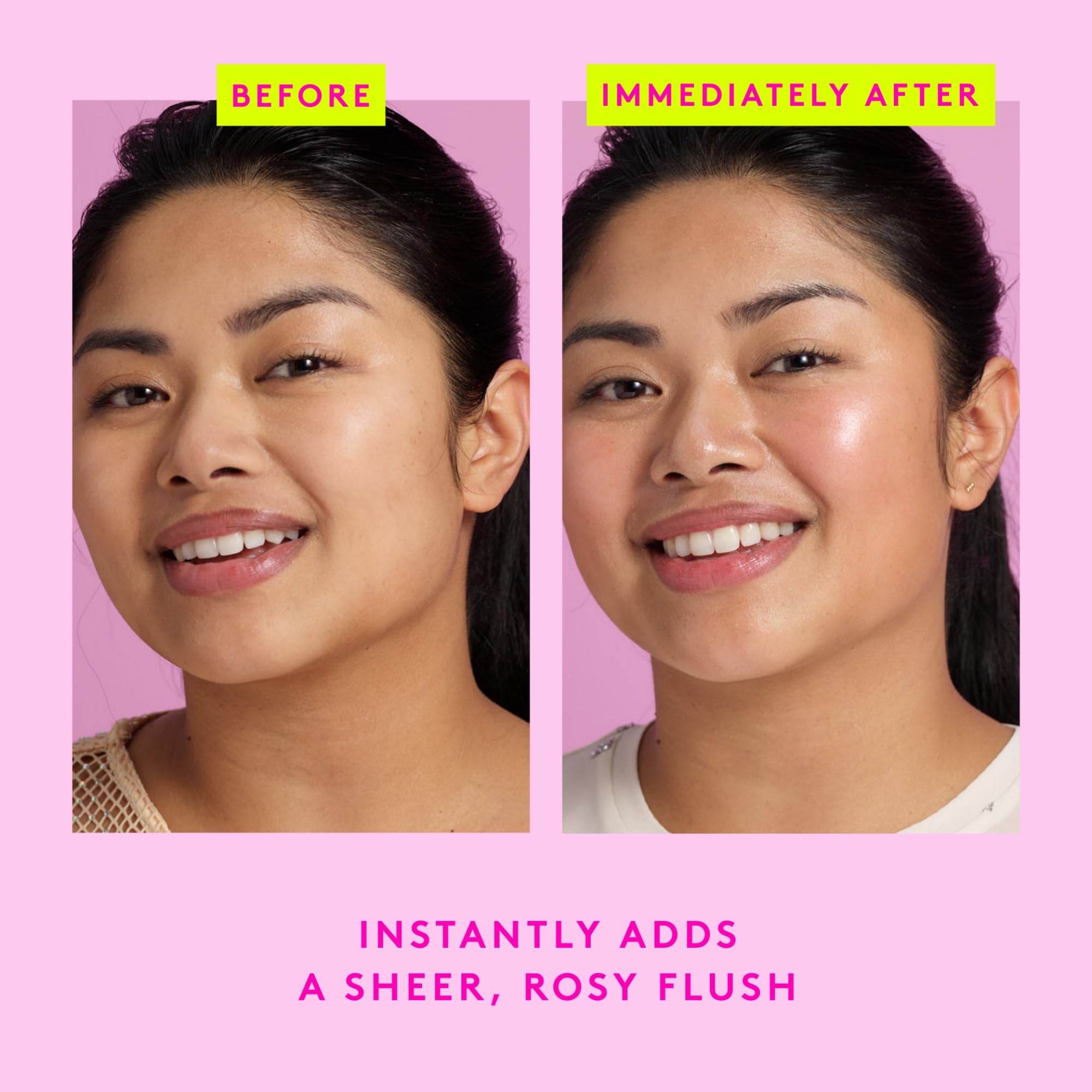 Drunk Elephant dropper dispensing a single drop highlighting precise control and buildable tint