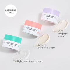 Drunk Elephant Protini cream texture swatch demonstrating lightweight hydration benefit