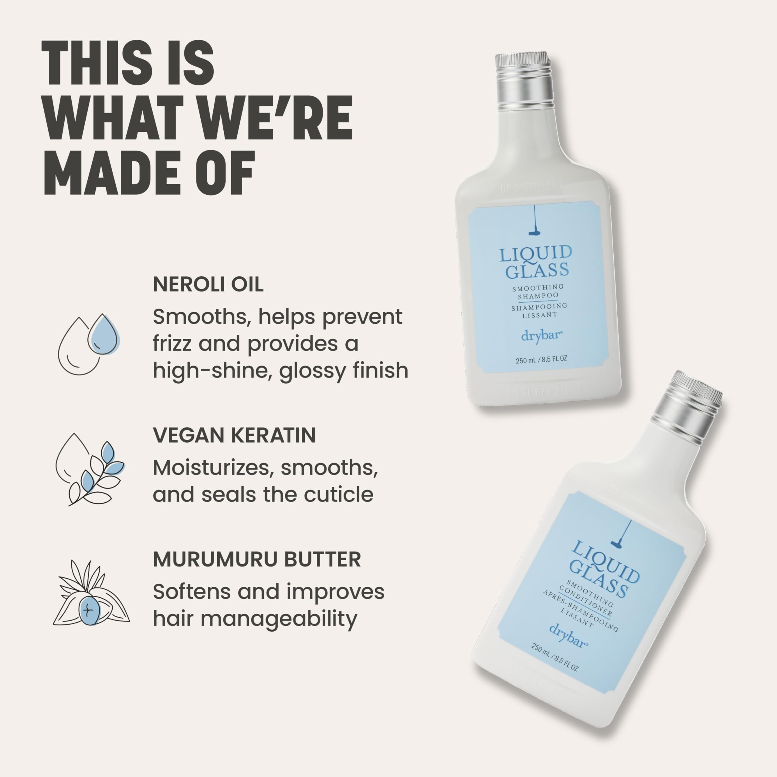Drybar bottle dispensing conditioner to show controlled application benefit