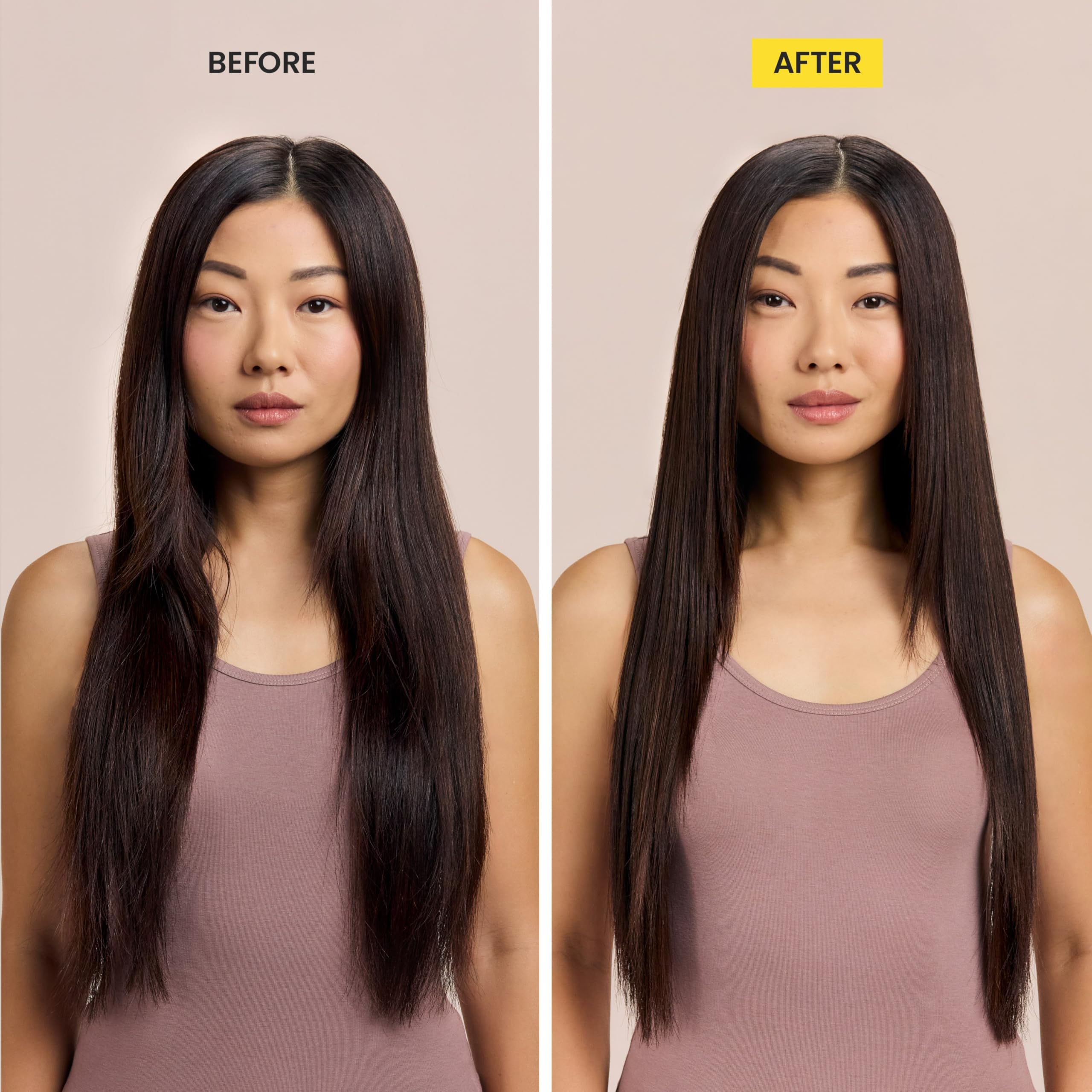 Drybar travel bottle back label highlighting ingredients and usage benefits
