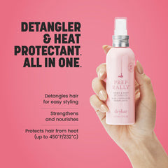Drybar mist spray close-up demonstrating even lightweight coverage benefit