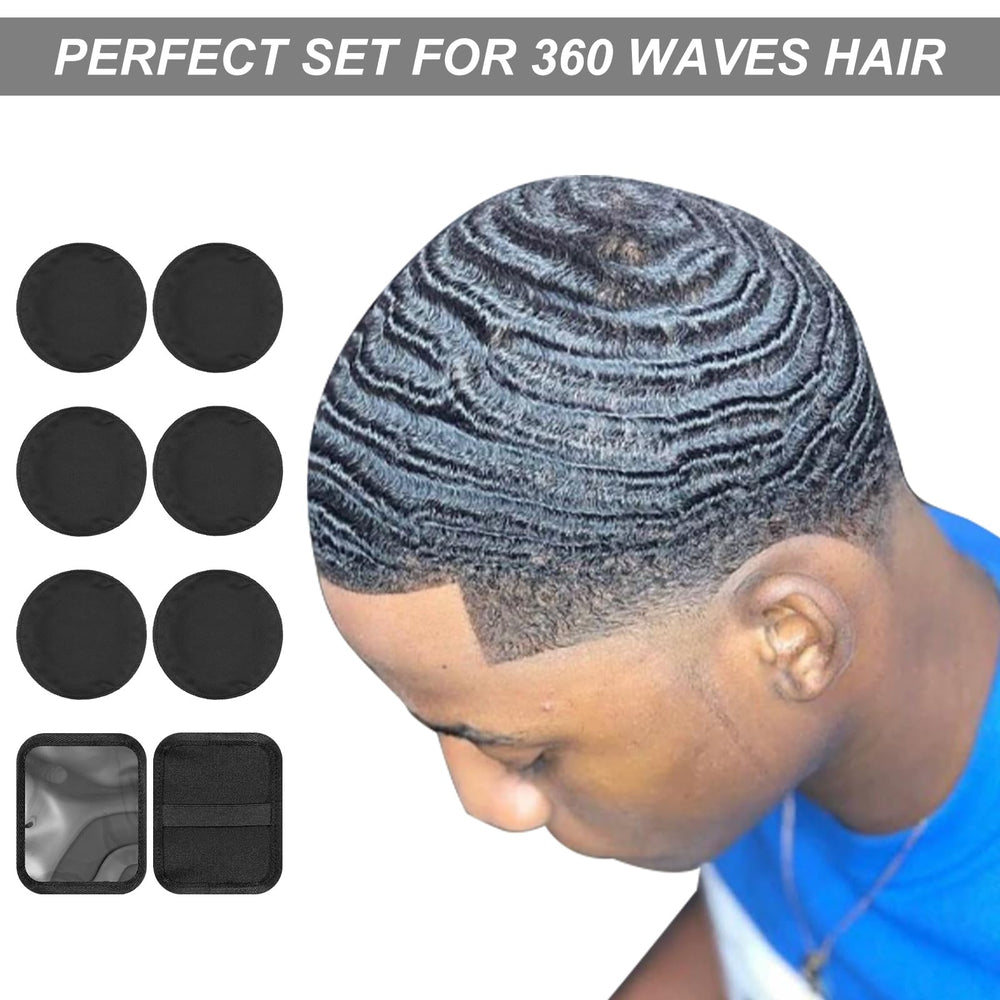 Drydiet crown patch worn under durag demonstrating targeted crown compression benefit