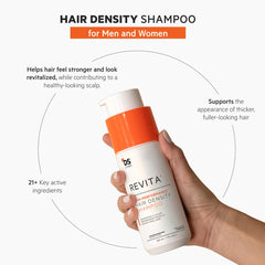 DS Laboratories Revita bottle label close-up highlighting key ingredients and benefits