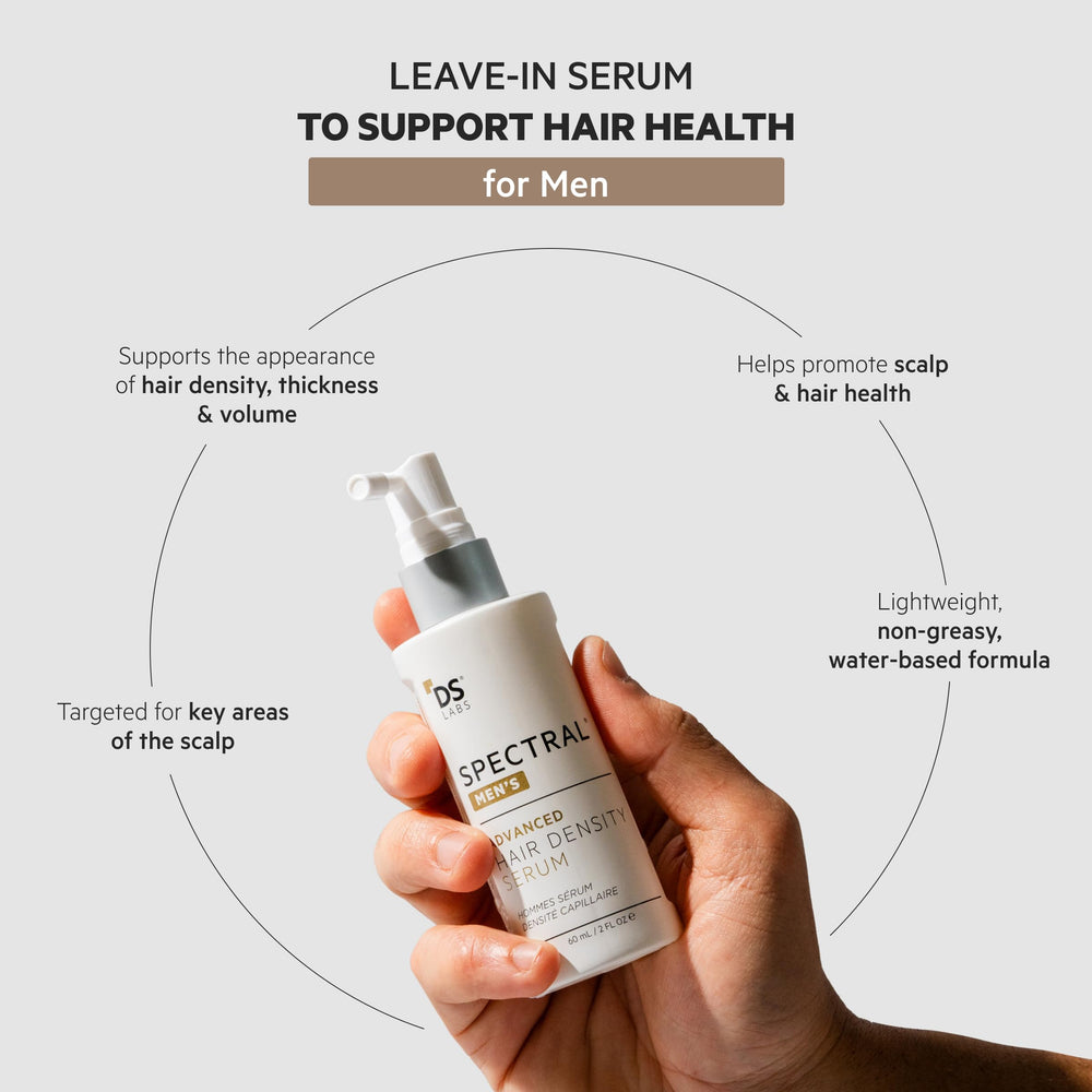 DS Laboratories applicator detail for precise scalp targeting and easy use benefit