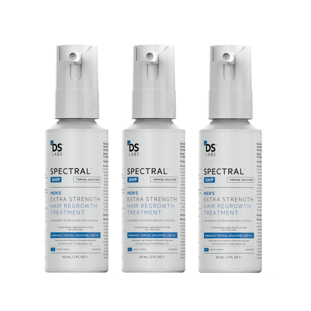 DS Laboratories Spectral.UHP front bottle showing product and 3-pack benefit