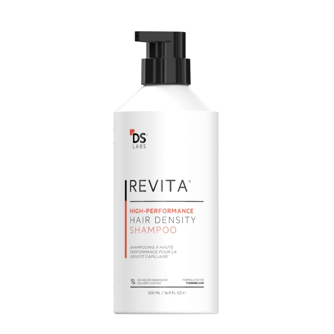 DS Laboratories Revita shampoo front bottle view showing product and branding for clean volume