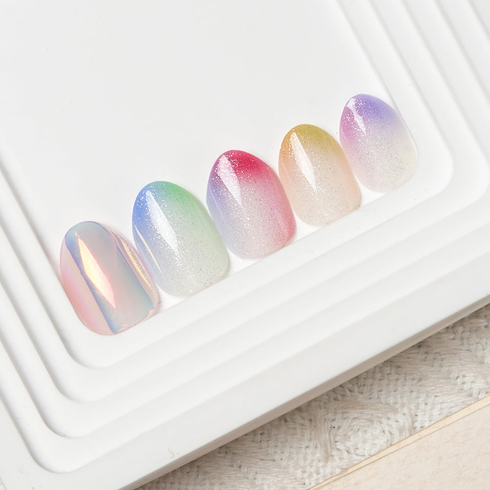 DSVANAY nail size array demonstrating 12 sizes for a secure fit benefit