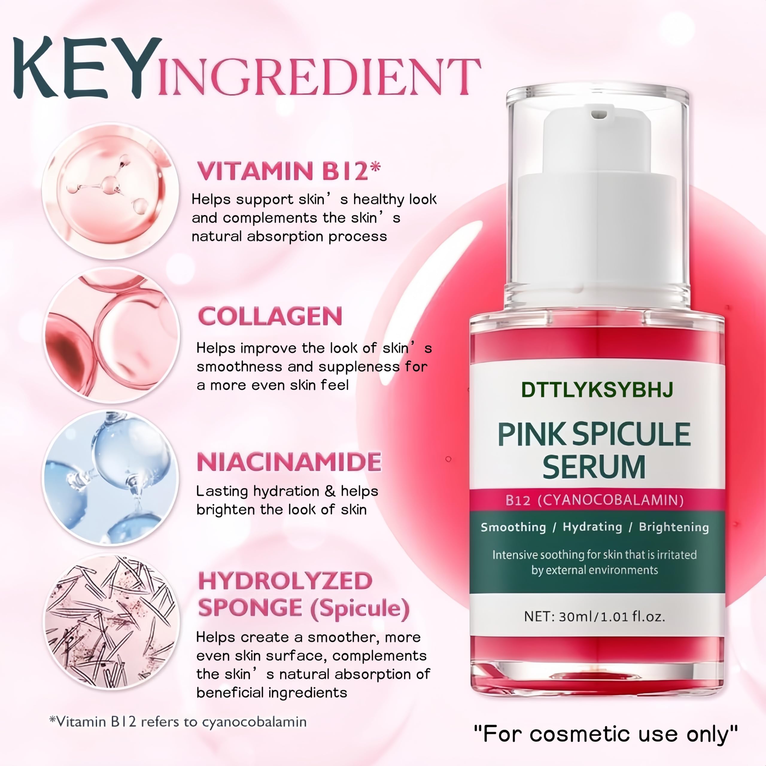DTTLYKSYBHJ droplet on hand showing easy absorption and smooth feel