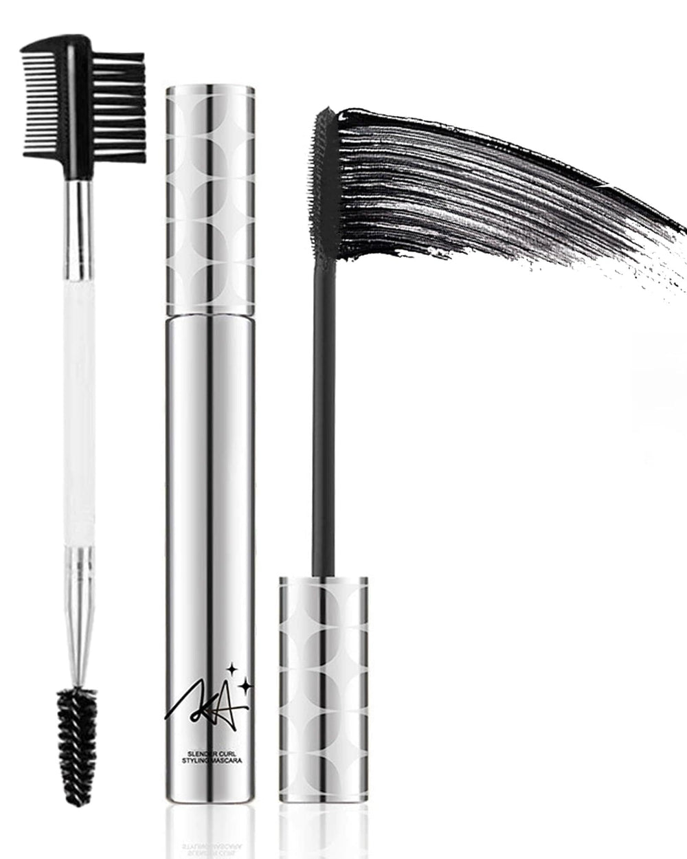 DuaTana front packaging showing mascara tube and branding benefits