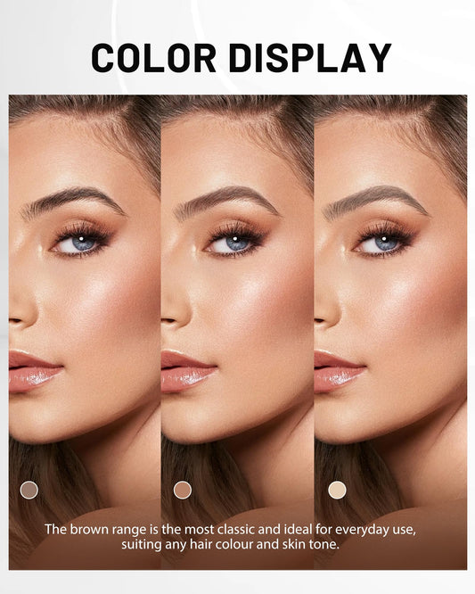DuaTana open palette with mirror demonstrating easy on-the-go touchups