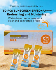 DuaTana close-up of single sachet highlighting hygienic single-use benefit