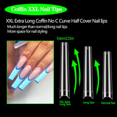 Dudjndjd pre-numbered bags with 12 sizes for fast nail matching