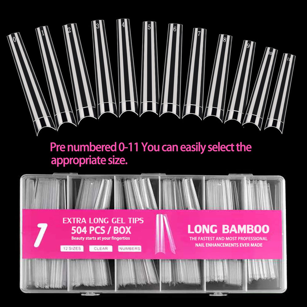 Dudjndjd tip length comparison with ruler demonstrating customization