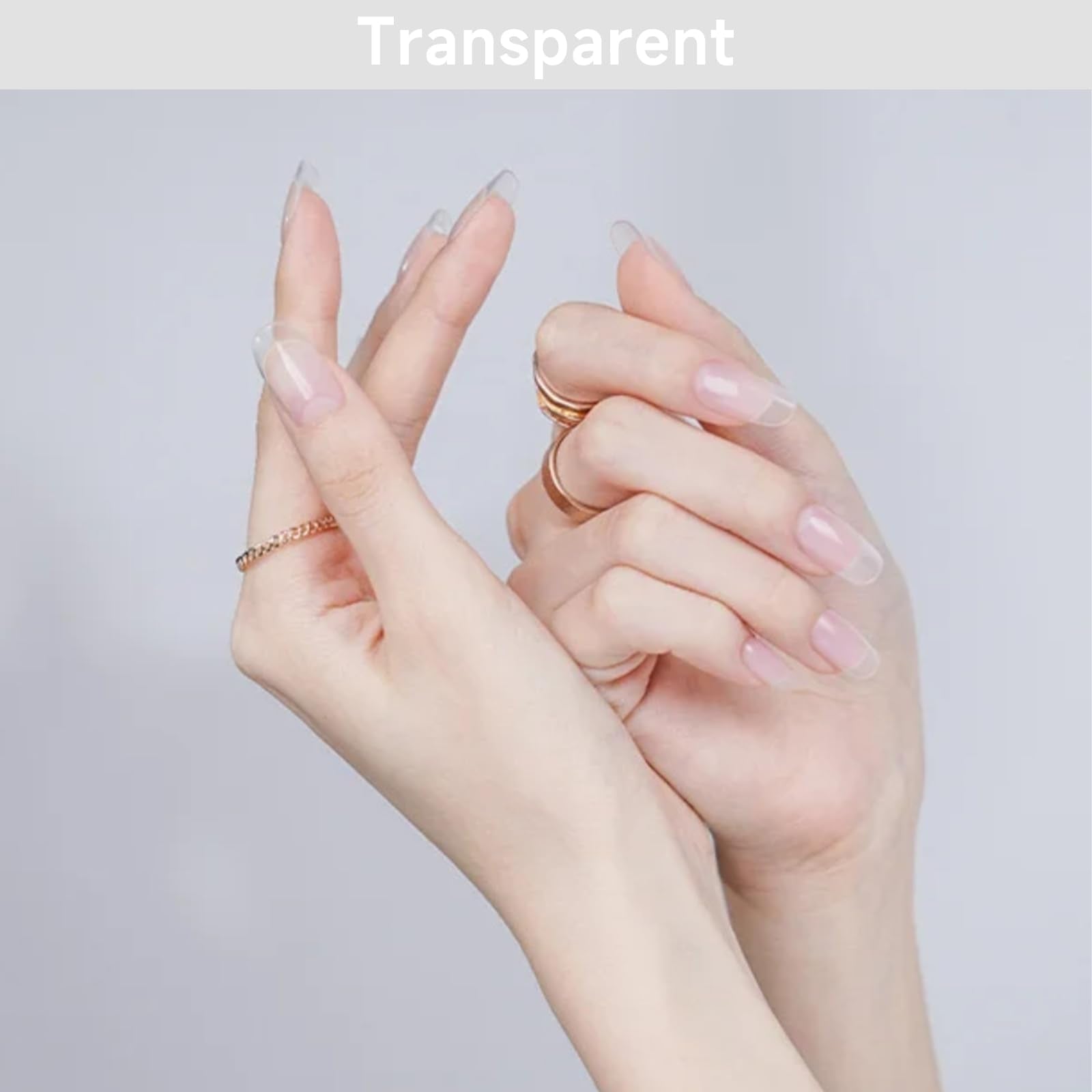 DUKASOU gel strips curing under UV lamp demonstrating fast salon-quality set