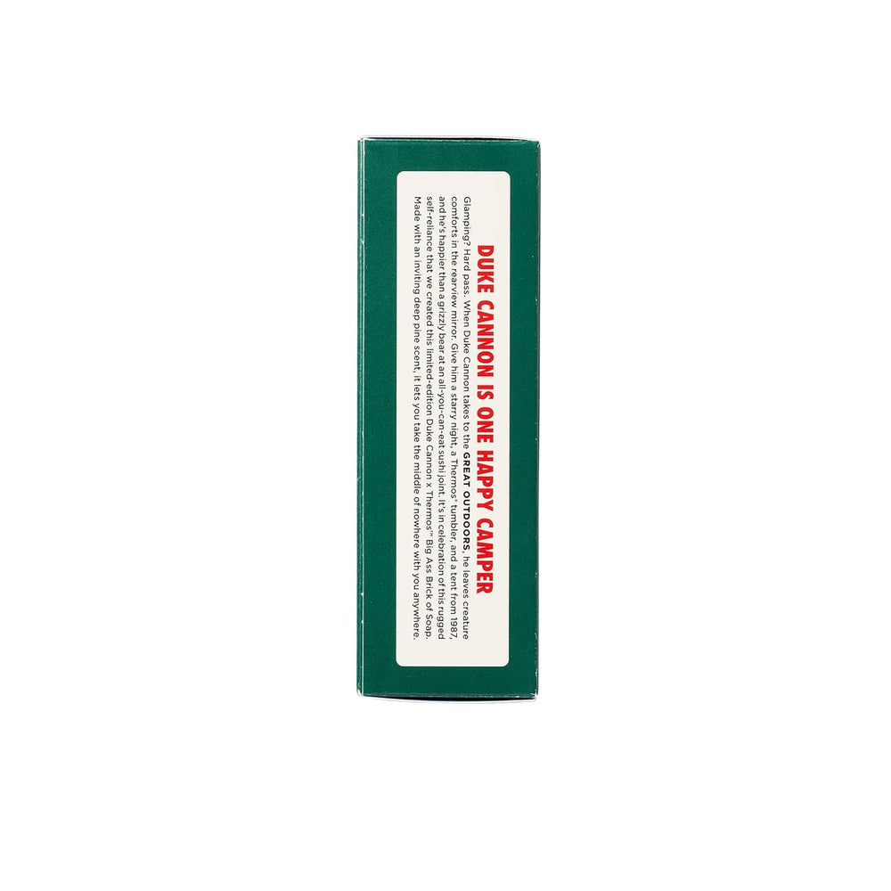 Duke Cannon soap producing rich lather in shower for effective cleansing