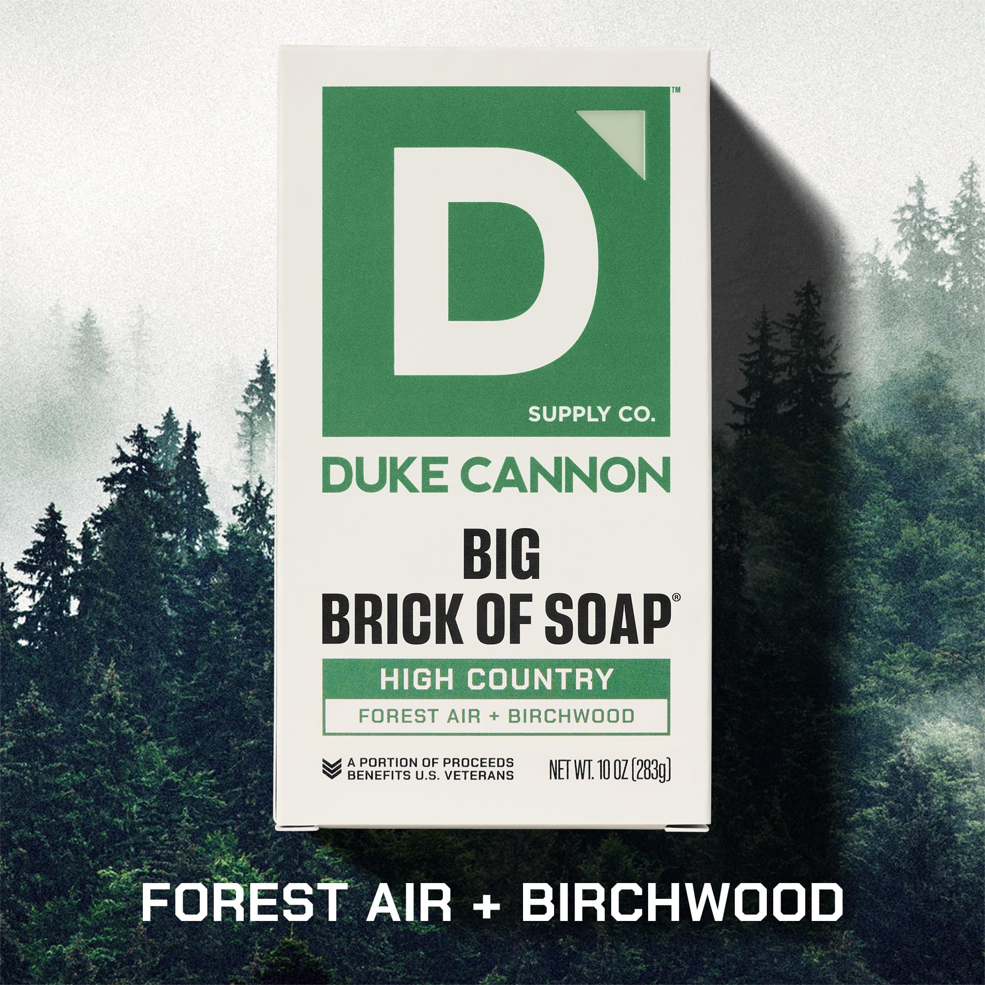 Duke Cannon close-up of soap texture highlighting triple-milled smoothness