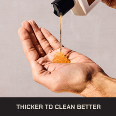 Duke Cannon label close-up highlighting ingredient list and mineral-enriched formula benefits