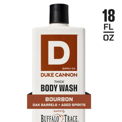 Duke Cannon rich lather on skin in use delivering exfoliation and refreshed feel