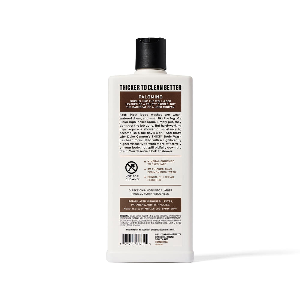 Duke Cannon Palomino fragrance still life suggesting balanced, masculine scent