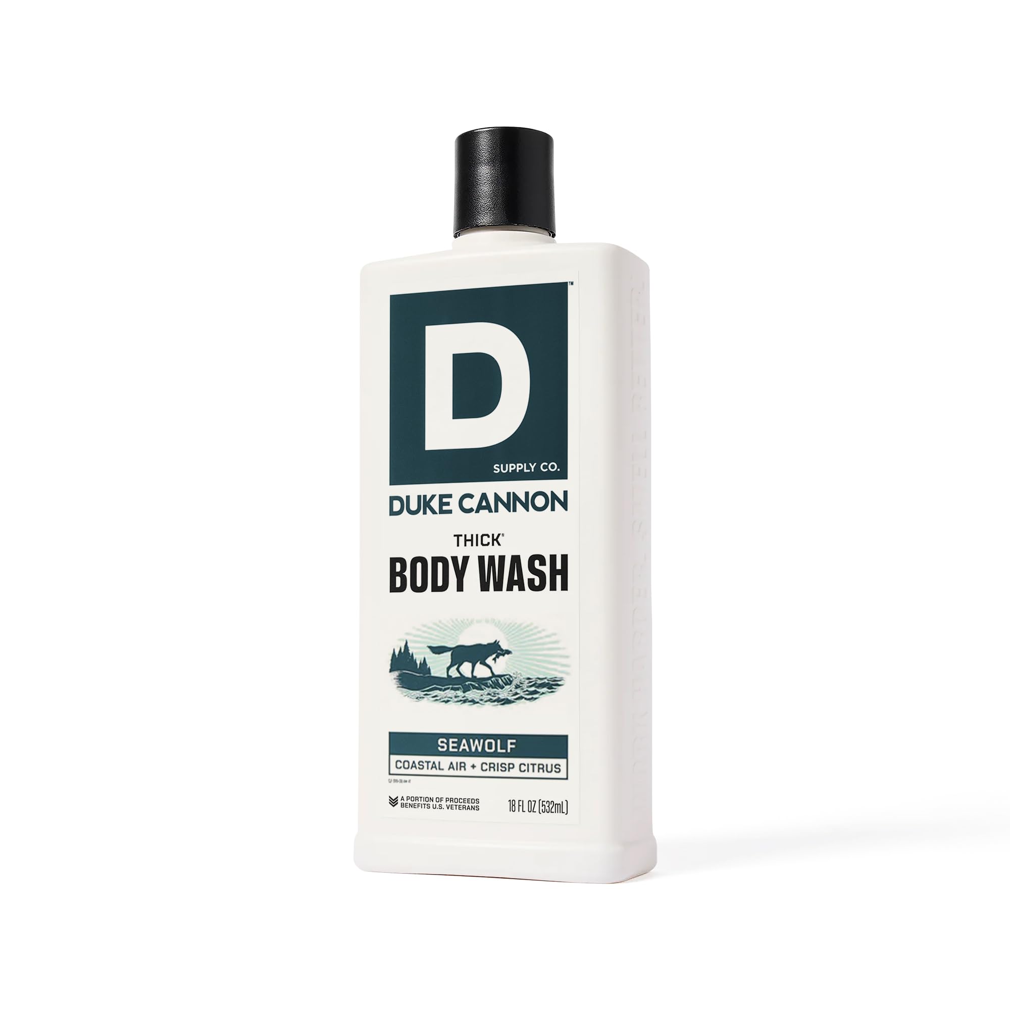 Duke Cannon used in shower scene showing invigorating clean benefit