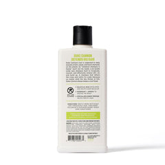 Duke Cannon label close-up highlighting active ingredients and clear directions