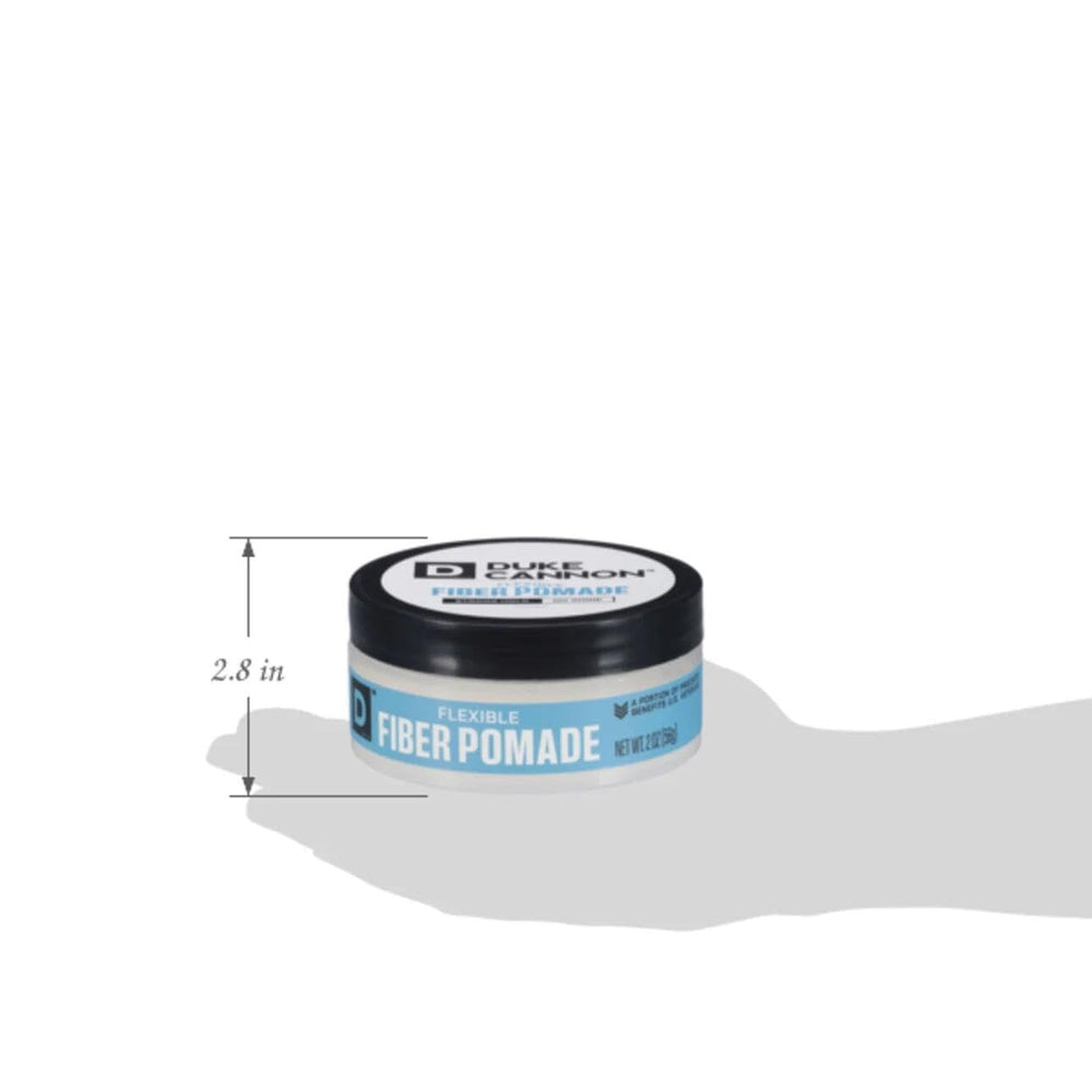 Duke Cannon 2 oz jar next to coin for clear size comparison