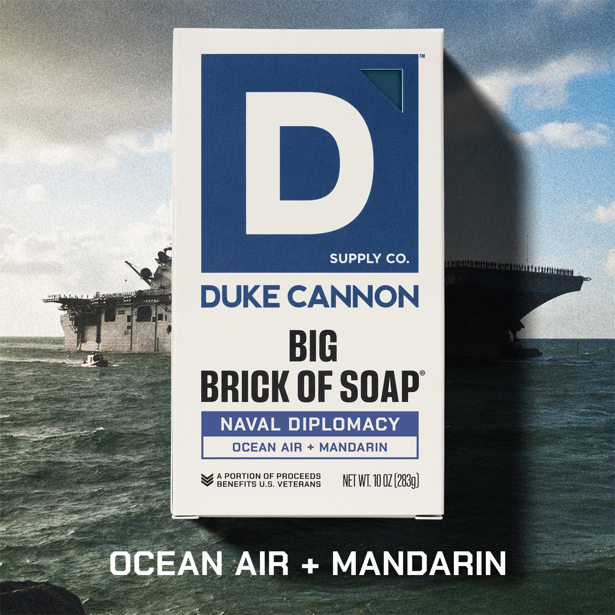 Duke Cannon bar producing rich lather for efficient cleansing