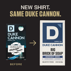 Duke Cannon zoom on dense lather texture for effective cleansing