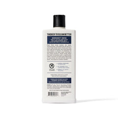Duke Cannon gel texture on skin closeup showing gentle exfoliation benefit