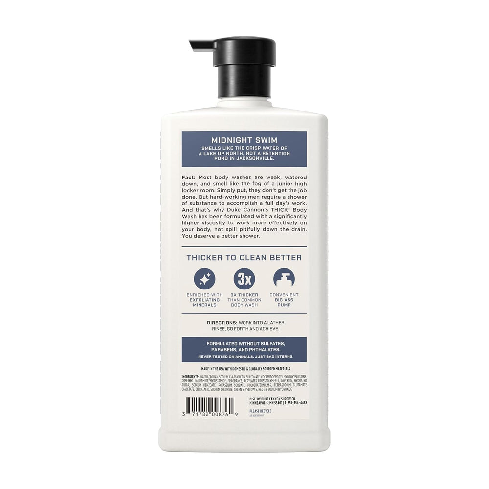 Duke Cannon thick lather close-up demonstrating rich cleansing texture and effectiveness