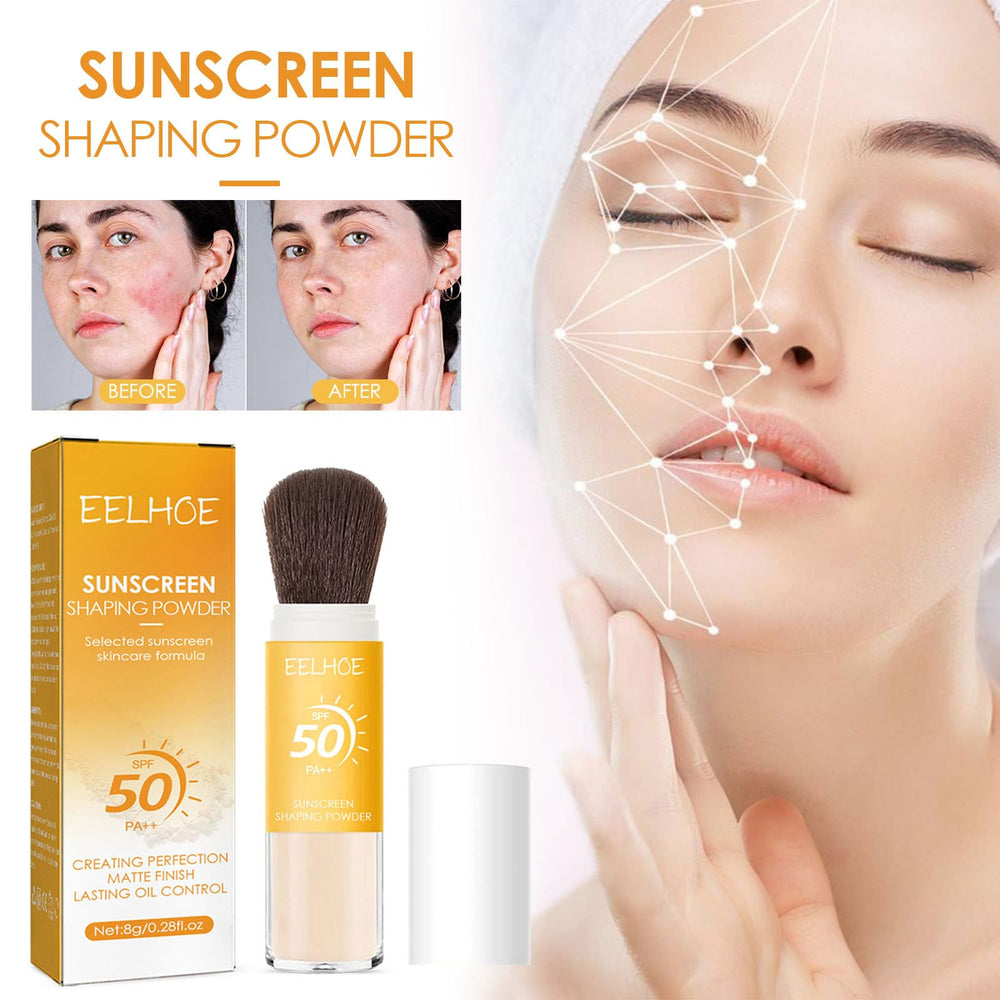 Dulele brush applicator in hand for easy on-the-go reapplication benefit