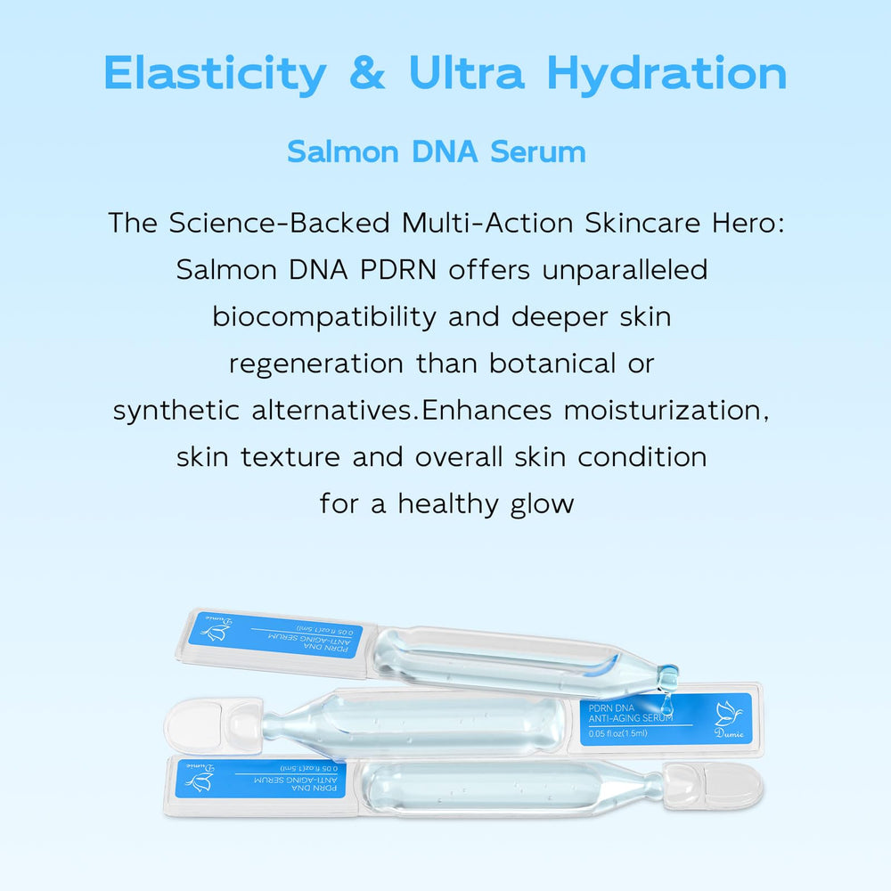Dumie ampoules staged in bathroom routine showing convenience and on-the-go benefit
