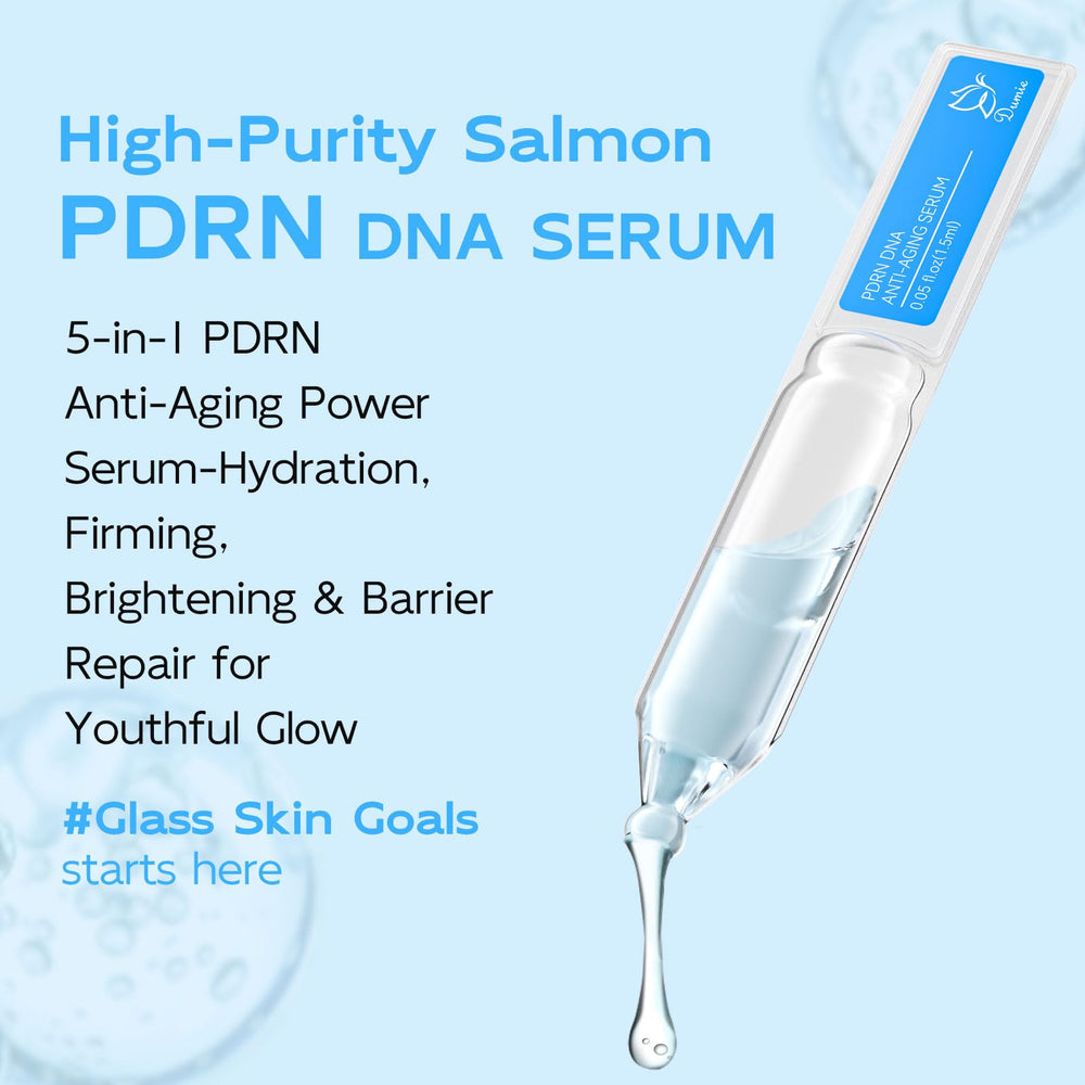 Dumie single-use tube close-up displaying sterile seal and potency preservation
