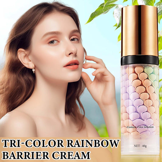 DuoZeng close-up swirl of pink green purple pigments demonstrating color-correcting blend