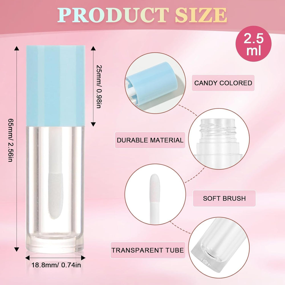DupakSYS wand applicator close-up showing soft brush tip for smooth gloss application