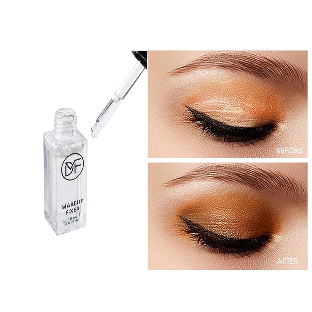 DuralineMakeupFixer bottle inside a makeup bag for on-the-go durability