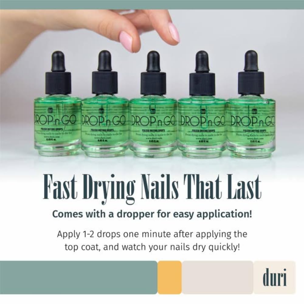 duri bottle next to ruler showing compact 0.45 fl oz size