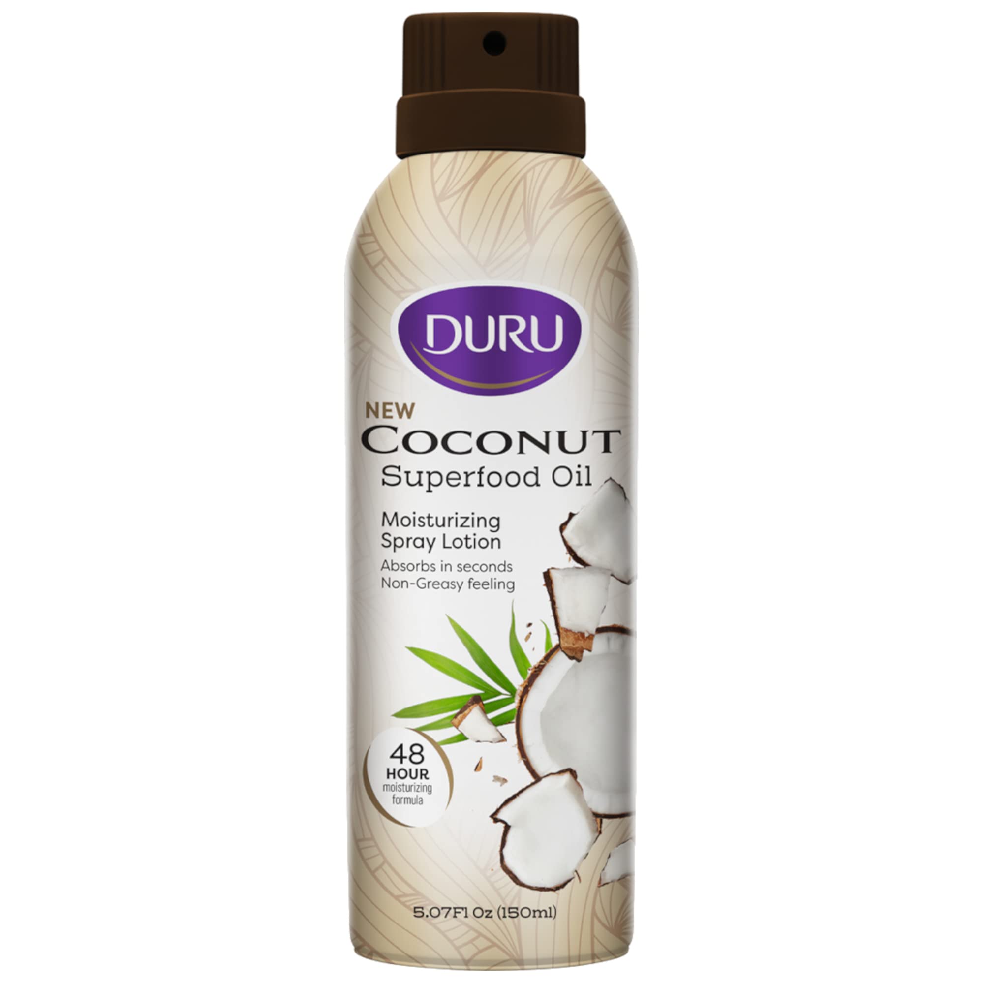 Duru bottle front view showing packaging and quick hydration benefit