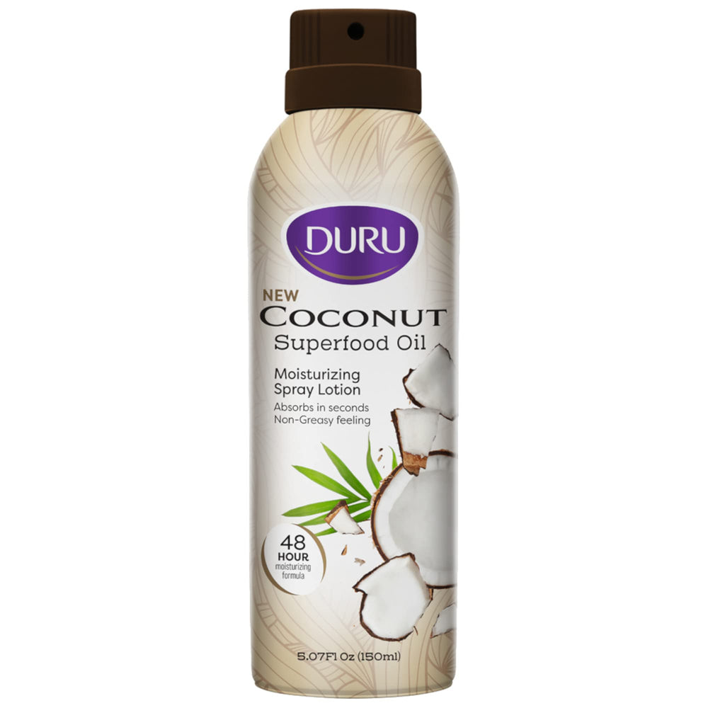Duru bottle front view showing packaging and quick hydration benefit