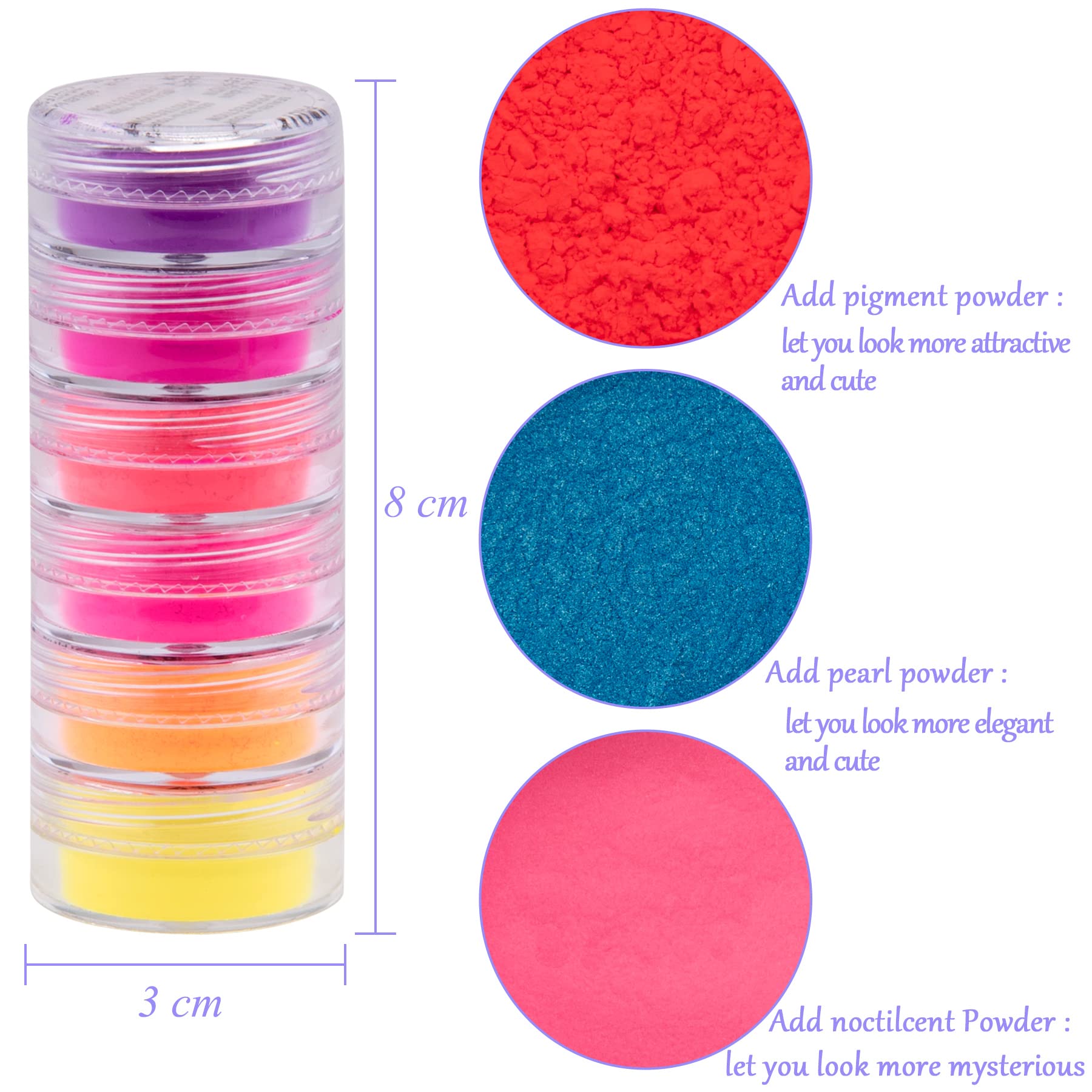 Duufin colorful pigment array flatlay illustrating variety for creative looks