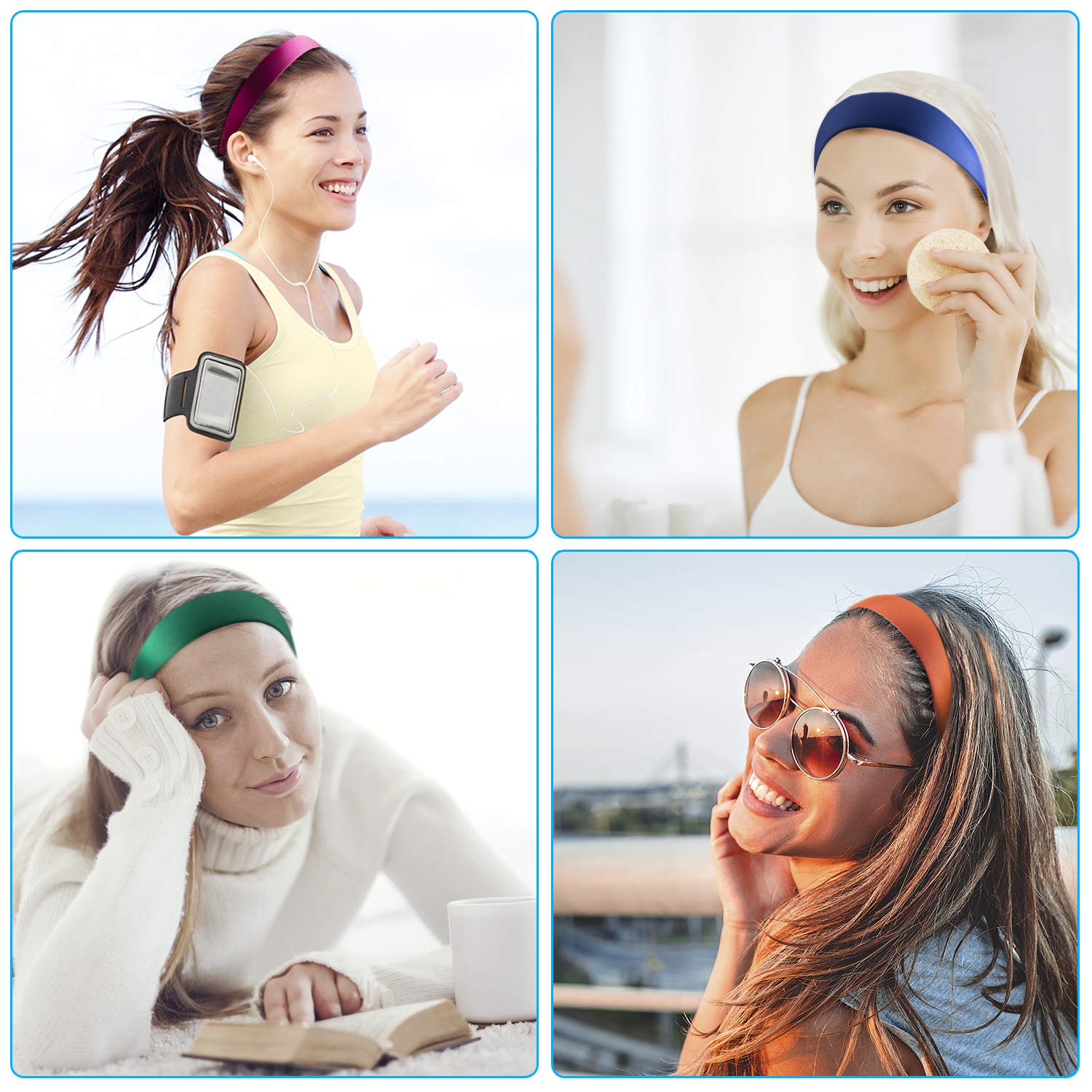 Duufin DIY decorated headband in lifestyle scene showcasing customizable style