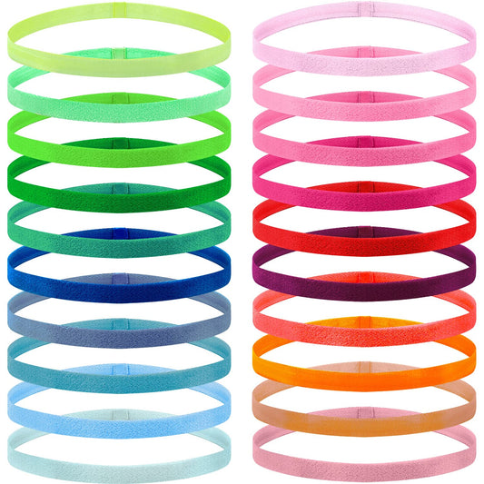 Duufin front packaging showing 20 colorful headbands and variety benefit