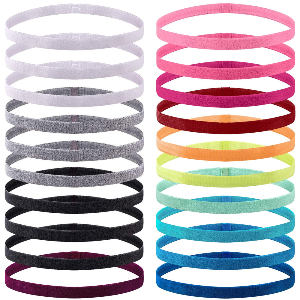 Duufin front packaging showing 20 colorful headbands and variety benefit