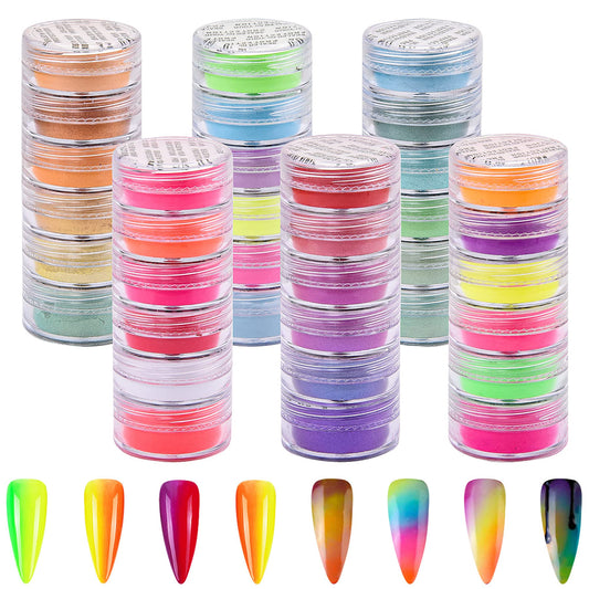 Duufin front packaging showing 36 jars and organized color range for easy selection