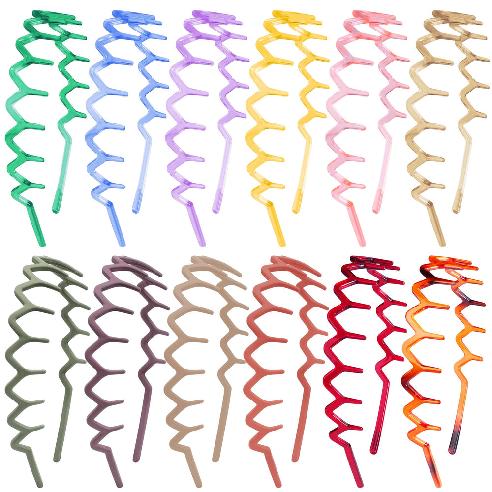 Duufin front packaging showing 12 colorful headbands and quick benefit